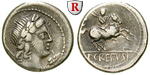 49555 P. Crepusius, Denar