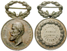 50786 Carol I., Silbermedaille