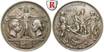 51366 Friedrich III., Silbermedai...