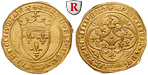 52587 Charles VI., Ecu d´or à l...