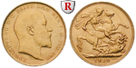 52636 Edward VII., Sovereign