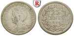 52872 Wilhelmina I., 25 Cents