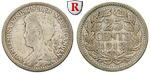 52873 Wilhelmina I., 25 Cents