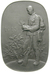 52982 Einseitige Zinkplakette