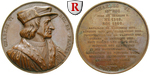 53026 Charles VI., Bronzemedaille