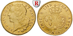 53260 Louis XV., Doppelter Louis ...