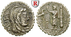 53279 A. Postumius, Denar, serrat...