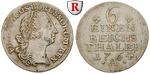 54480 Friedrich II., 1/6 Taler