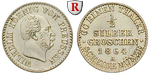 54495 Wilhelm I., 1/2 Silbergrosc...
