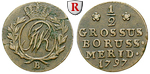 54498 Friedrich Wilhelm II., 1/2 ...