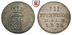 54548 Friedrich Franz I., 3 Pfenn...