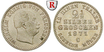 54577 Wilhelm I., 2 1/2 Silbergro...