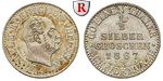 54591 Wilhelm I., 1/2 Silbergrosc...