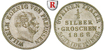 54593 Wilhelm I., 1/2 Silbergrosc...