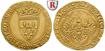 54711 Charles VI., Ecu d´or à l...