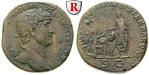 55121 Hadrianus, Sesterz