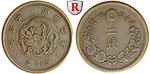 55431 Mutsuhito (Meiji), 2 Sen
