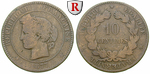 55543 III. Republik, 10 Centimes