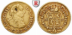 55600 Carlos III., 1/2 Escudo