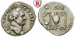 55668 Vespasianus, Denar