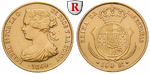 55687 Isabella II., 100 Reales