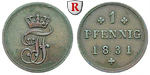 56035 Friedrich Franz I., Pfennig