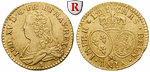 56051 Louis XV., Louis d´or aux ...