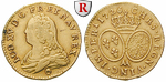56057 Louis XV., Louis d´or aux ...
