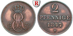 56121 Ernst August, 2 Pfennig