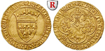 57069 Charles VI., Ecu d´or à l...
