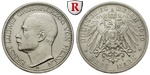 57168 Ernst Ludwig, 3 Mark