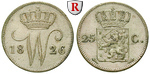 57788 Willem I., 25 Cents