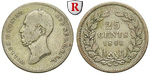 57794 Willem II., 25 Cents