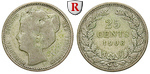 57799 Wilhelmina I., 25 Cents