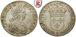 58120 Louis XIV., Ecu à la mèch...