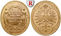 60288 Vergoldete Messingmedaille