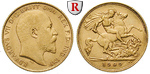 60481 Edward VII., Half-Sovereign