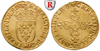 61479 Henri III., Ecu d´or au so...