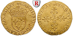 61480 Charles IX., Ecu d´or au s...
