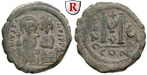 61808 Justin II., Follis