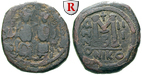 61810 Justin II., Follis