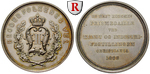 62526 Oskar II., Silbermedaille