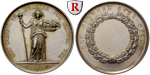62532 Frederik VI., Silbermedaill...