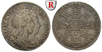 62674 William und Mary, Halfcrown
