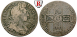 62678 William III., Halfcrown