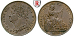 62710 George IV., Farthing