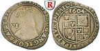 63147 James I., Sixpence