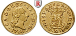 63345 Carlos III., 1/2 Escudo
