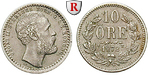 63614 Oskar II., 10 Öre
