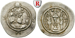 63698 Chosrau I., Drachme